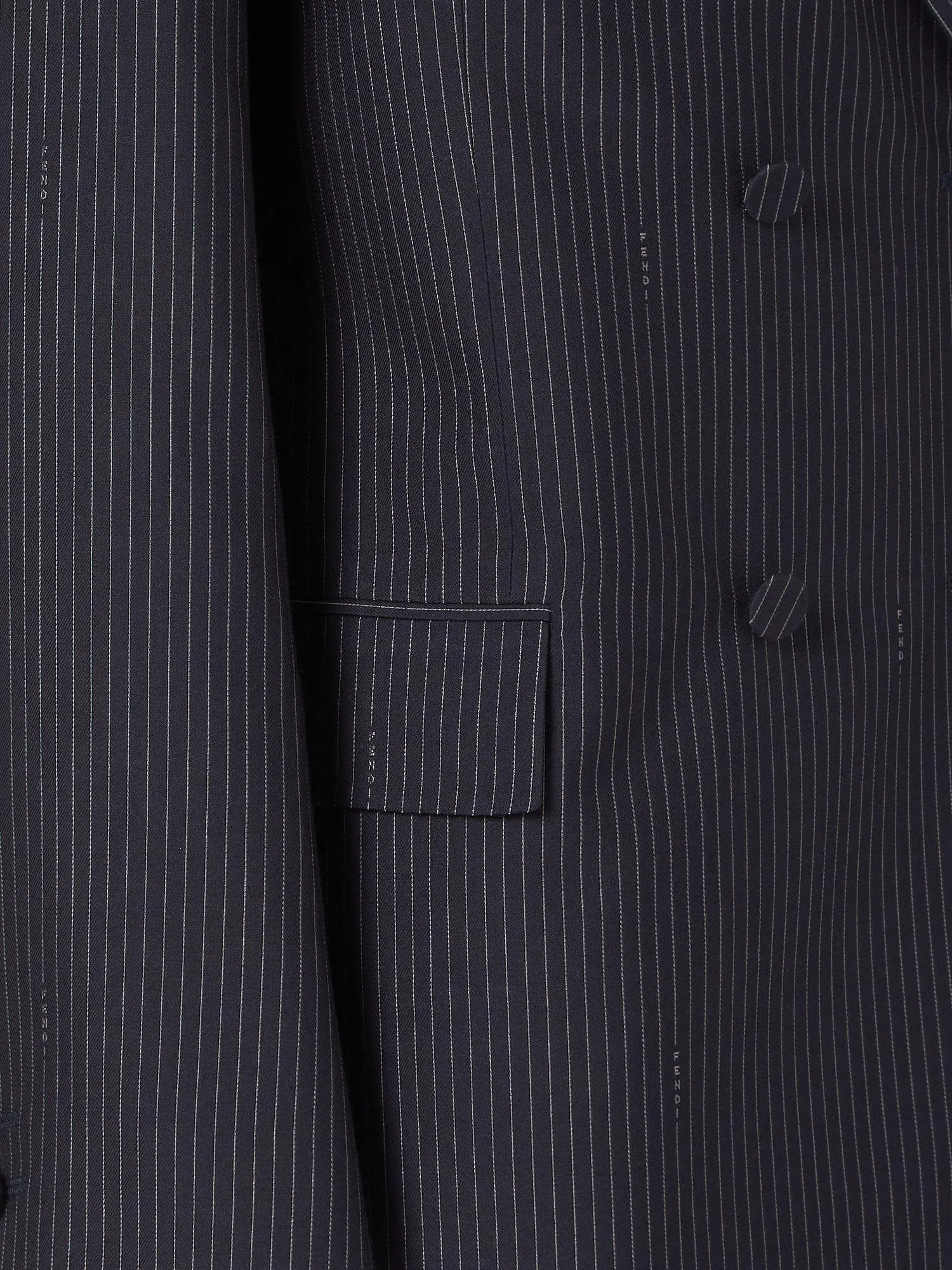 Wool Blazer Jacket Plaid Navy Blue sold by Lord & Taylor product image thumbnail 3