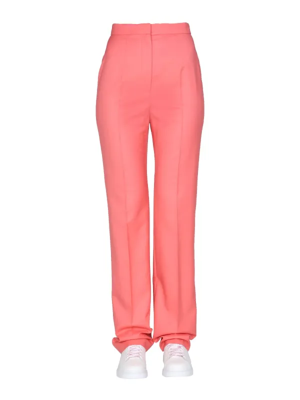 Straight Leg Trousers made by Alexander McQueen