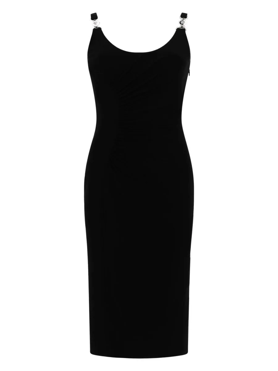 Midi Dress Sleeveless Black sold by Lord & Taylor