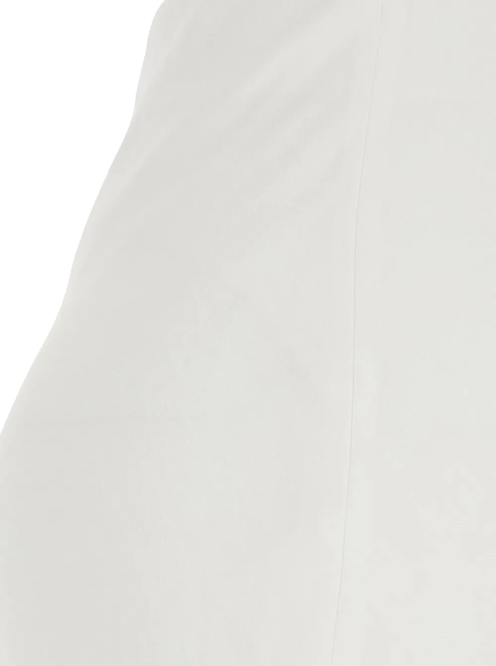 Midi Skirt Side Slit White Viscose sold by Lord & Taylor product image thumbnail 3