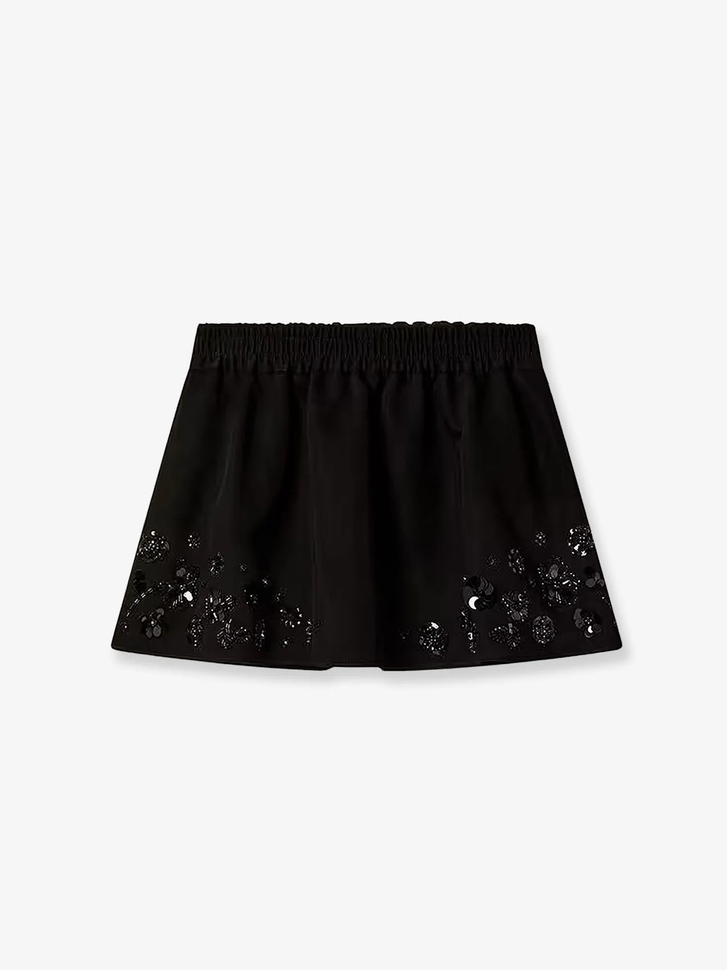 Cotton Blend Midi Skirt with Floral Sequin and Crystal Details sold by Lord & Taylor