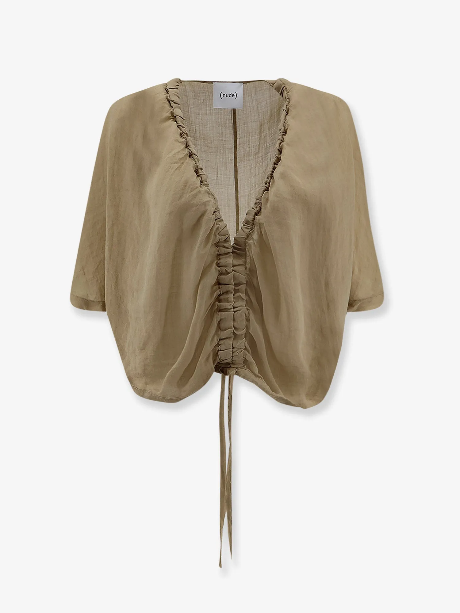 Linen Blend Shirt Beige sold by Lord & Taylor