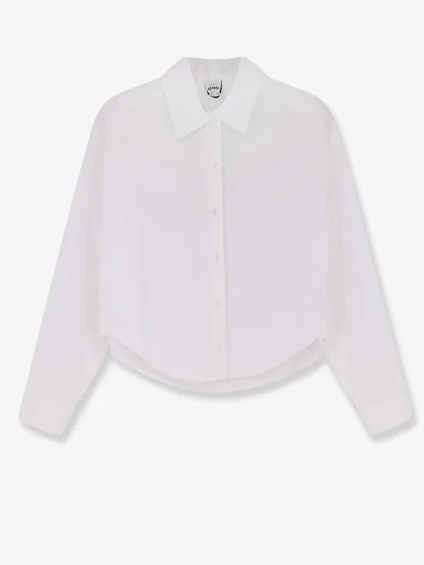 Cotton Shirt White made by Aspesi