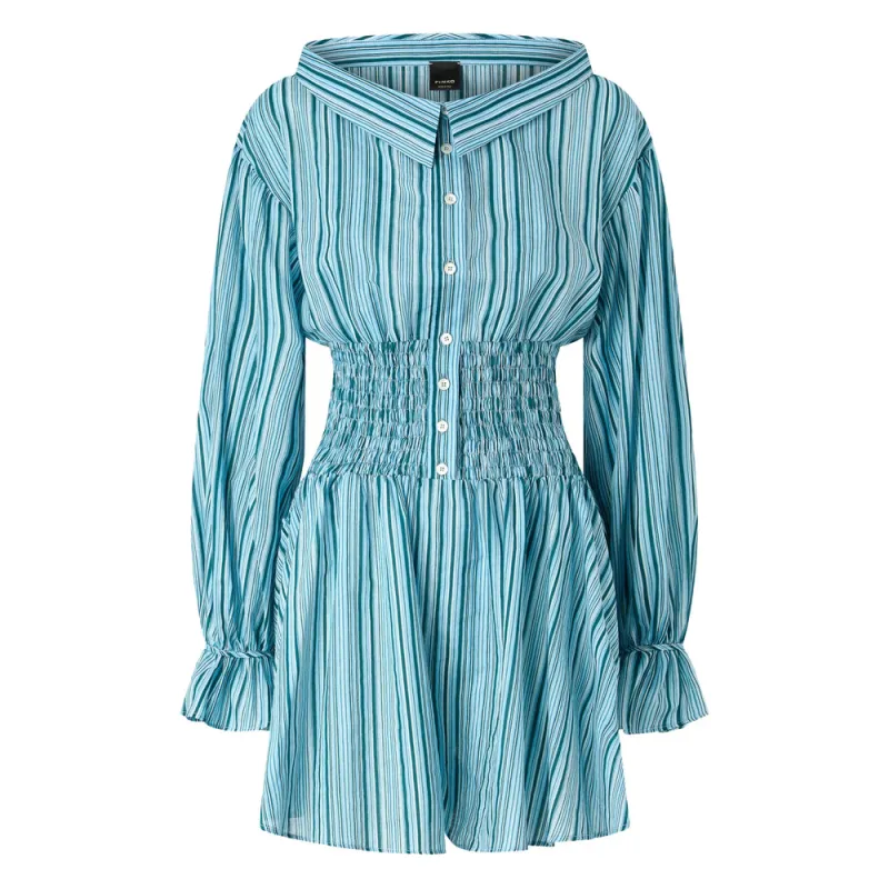 Jumpsuit with Shirred Waist and Button Fastening made by Pinko