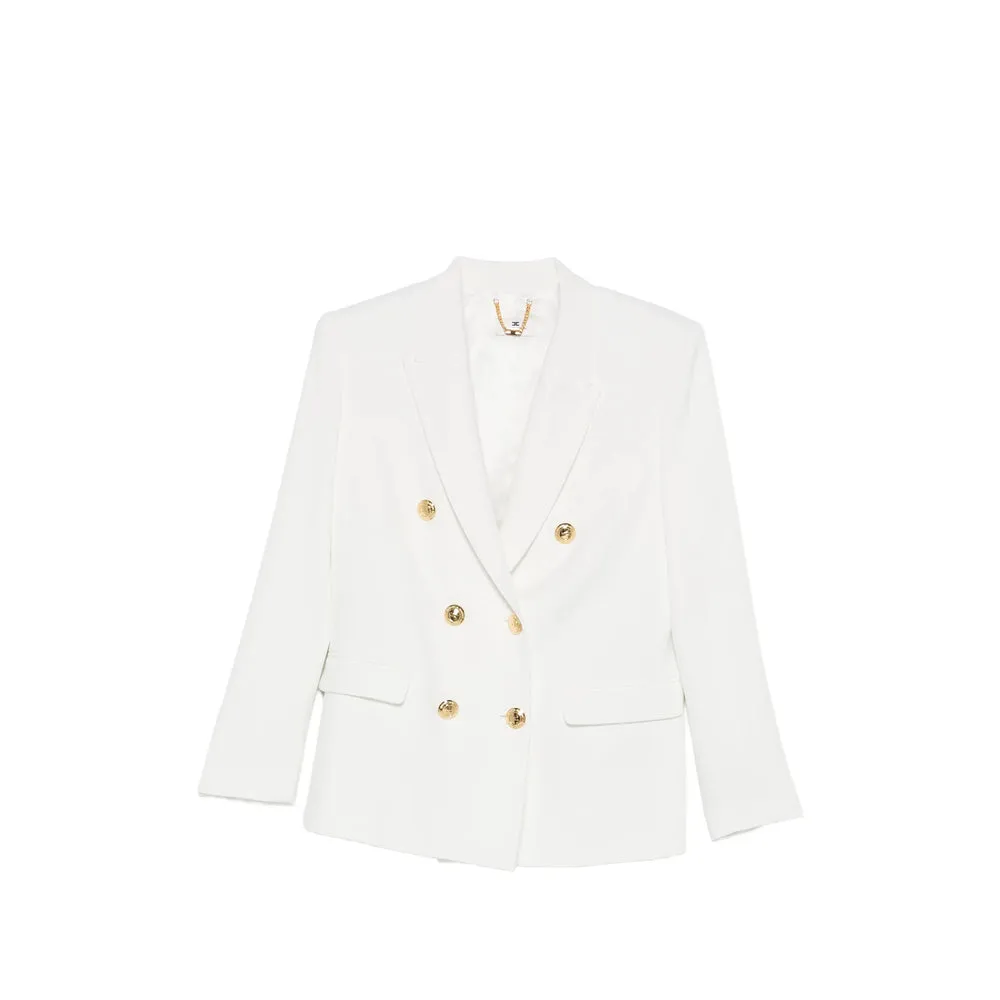 Double-Breasted Blazer with Gold-Tone Buttons sold by Lord & Taylor