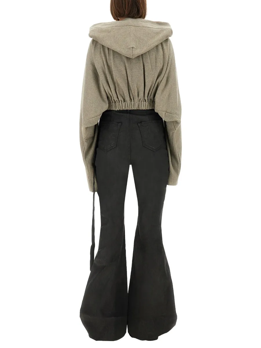Cropped Hooded Tunic Sweatshirt sold by Lord & Taylor product image thumbnail 2
