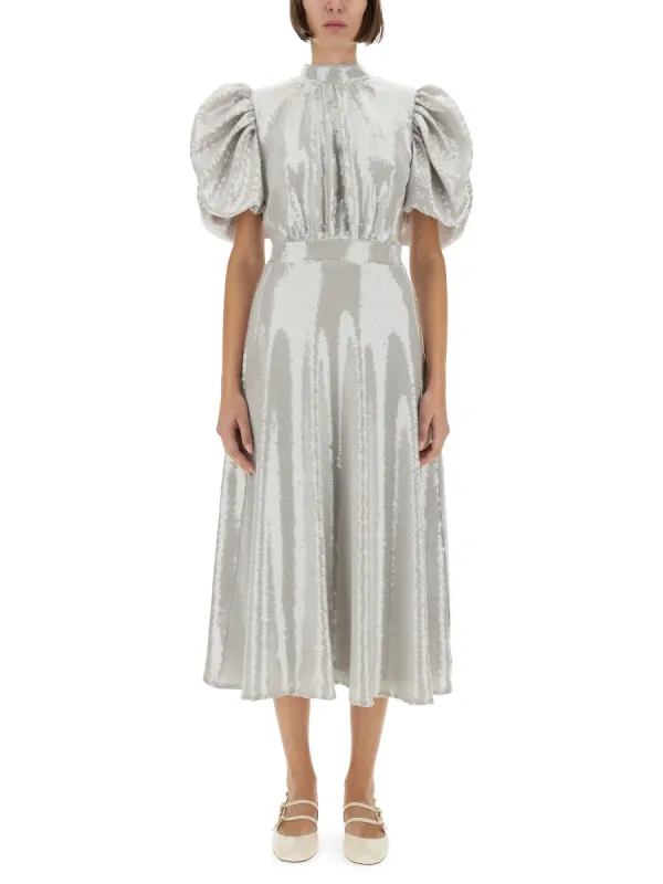 MIDI Dress with Sequins made by ROTATE Birger Christensen