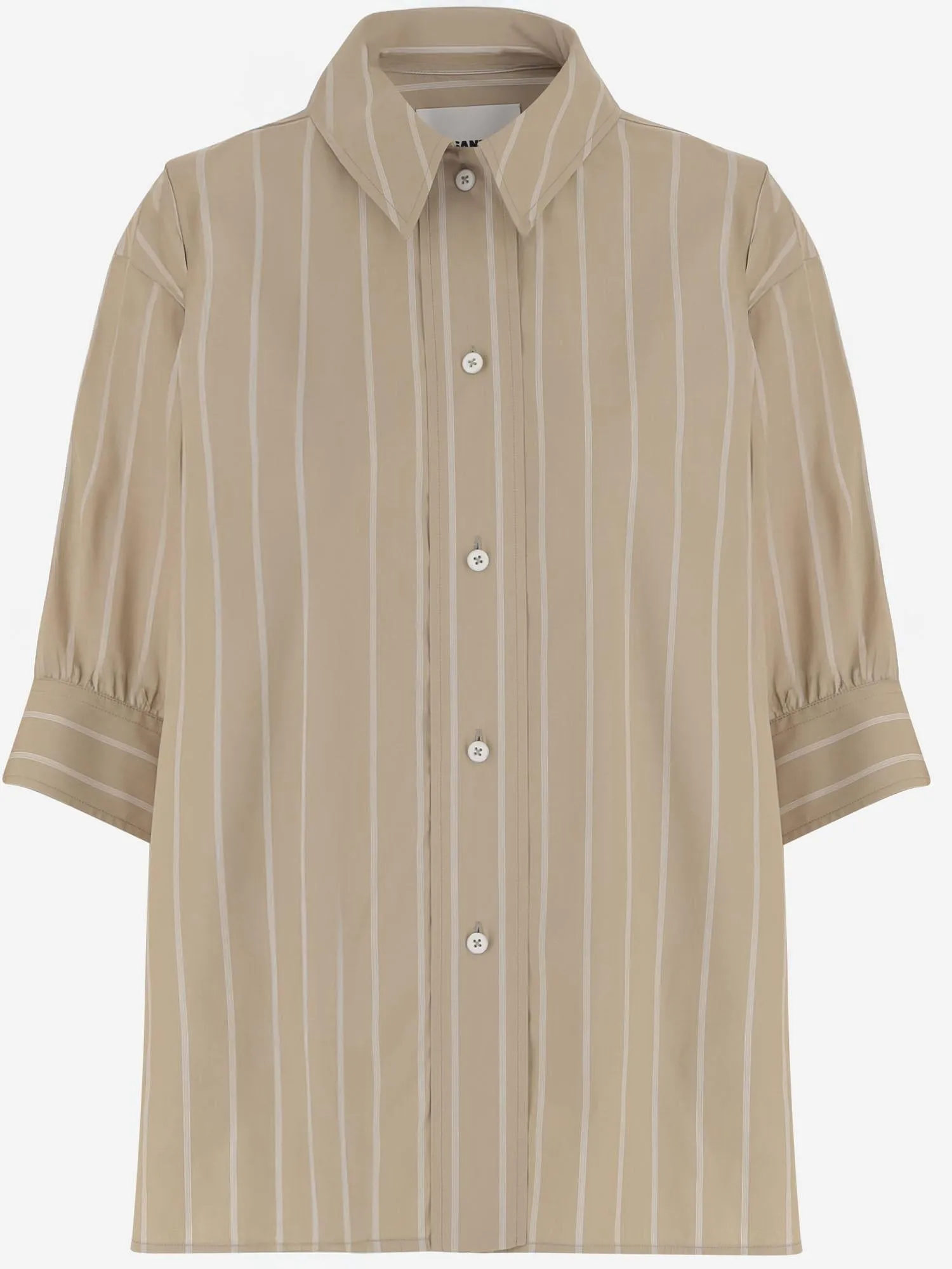 Cotton Shirt with Striped Pattern sold by Lord & Taylor