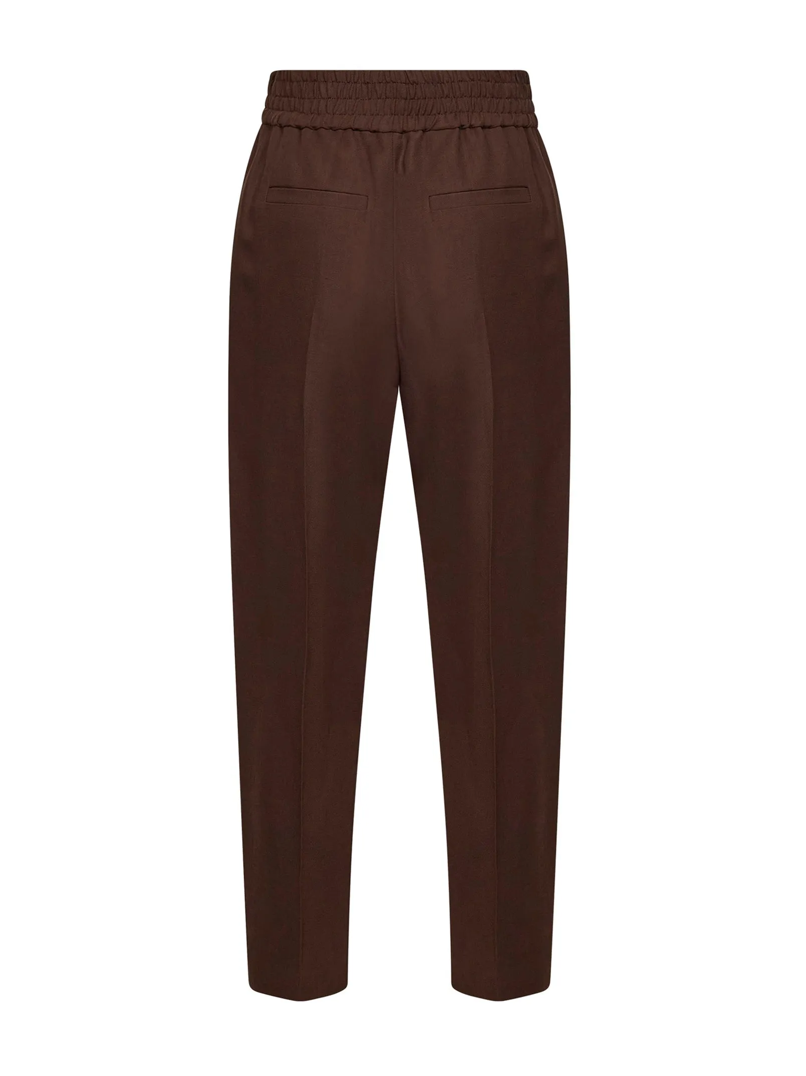 Baggy Pull-Up Trousers in Cocoa sold by Lord & Taylor product image thumbnail 2