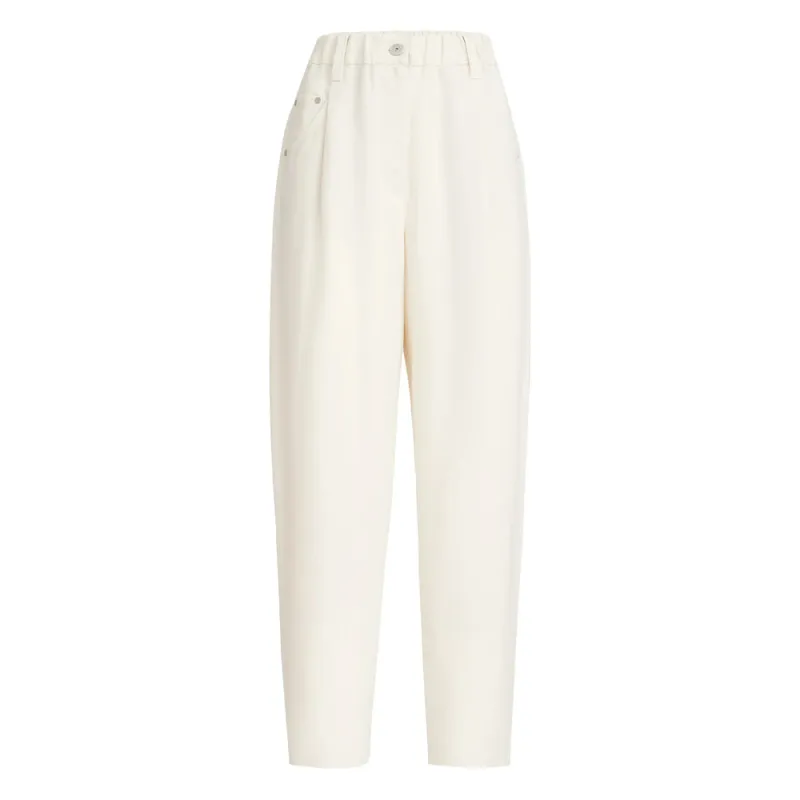 Tapered Trousers Linen-Blend made by Brunello Cucinelli