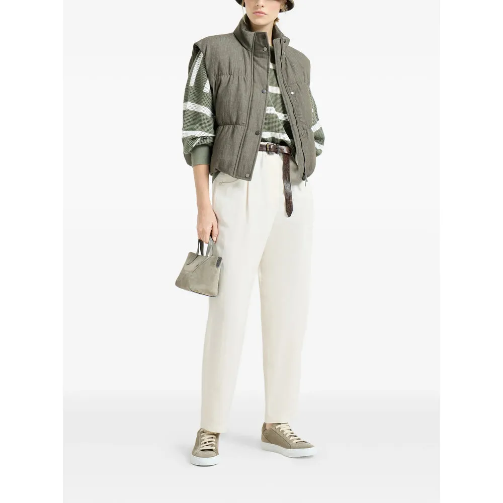 Tapered Trousers Linen-Blend sold by Lord & Taylor product image thumbnail 2