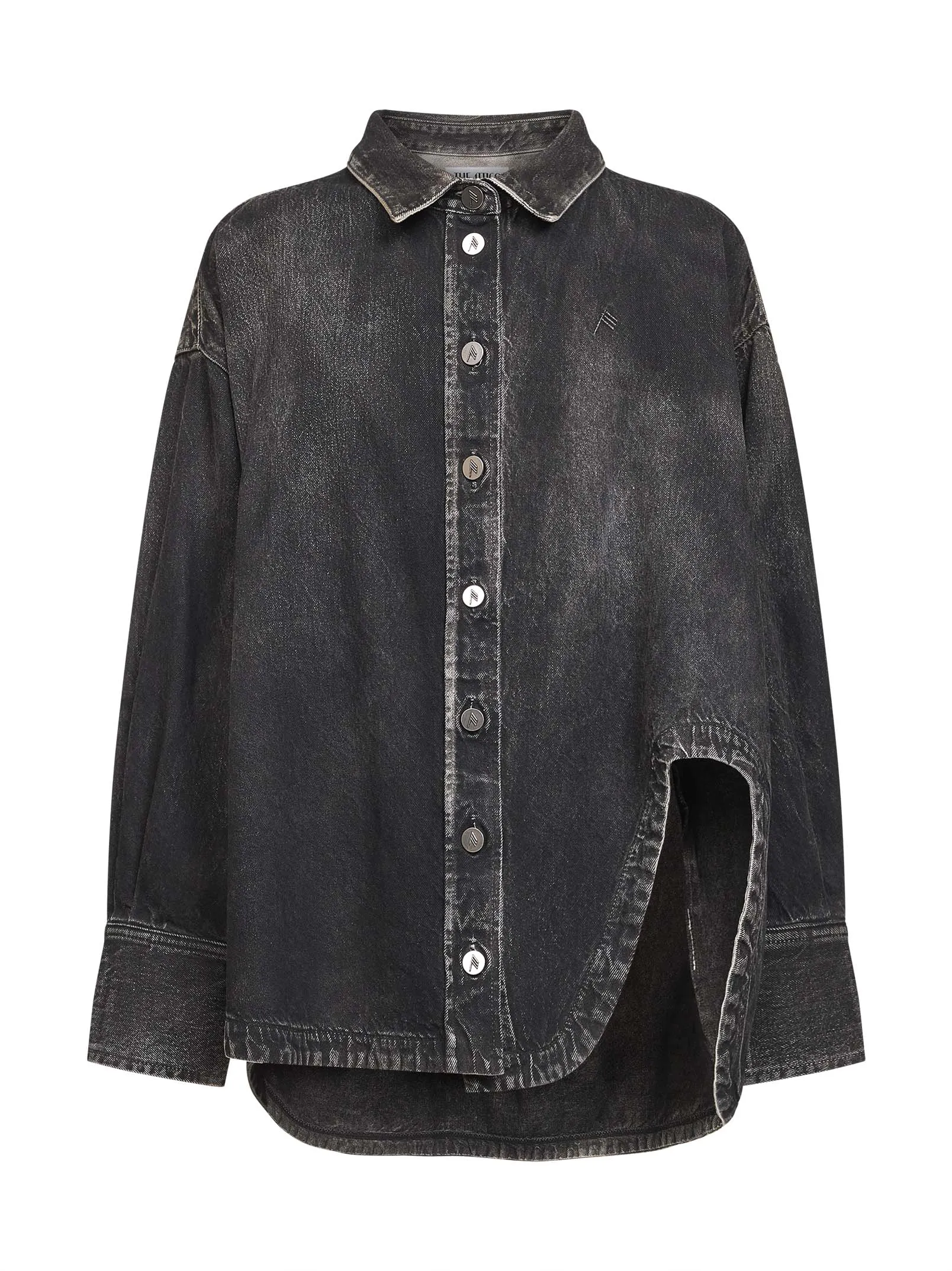 Black Denim Shirt Jacket sold by Lord & Taylor