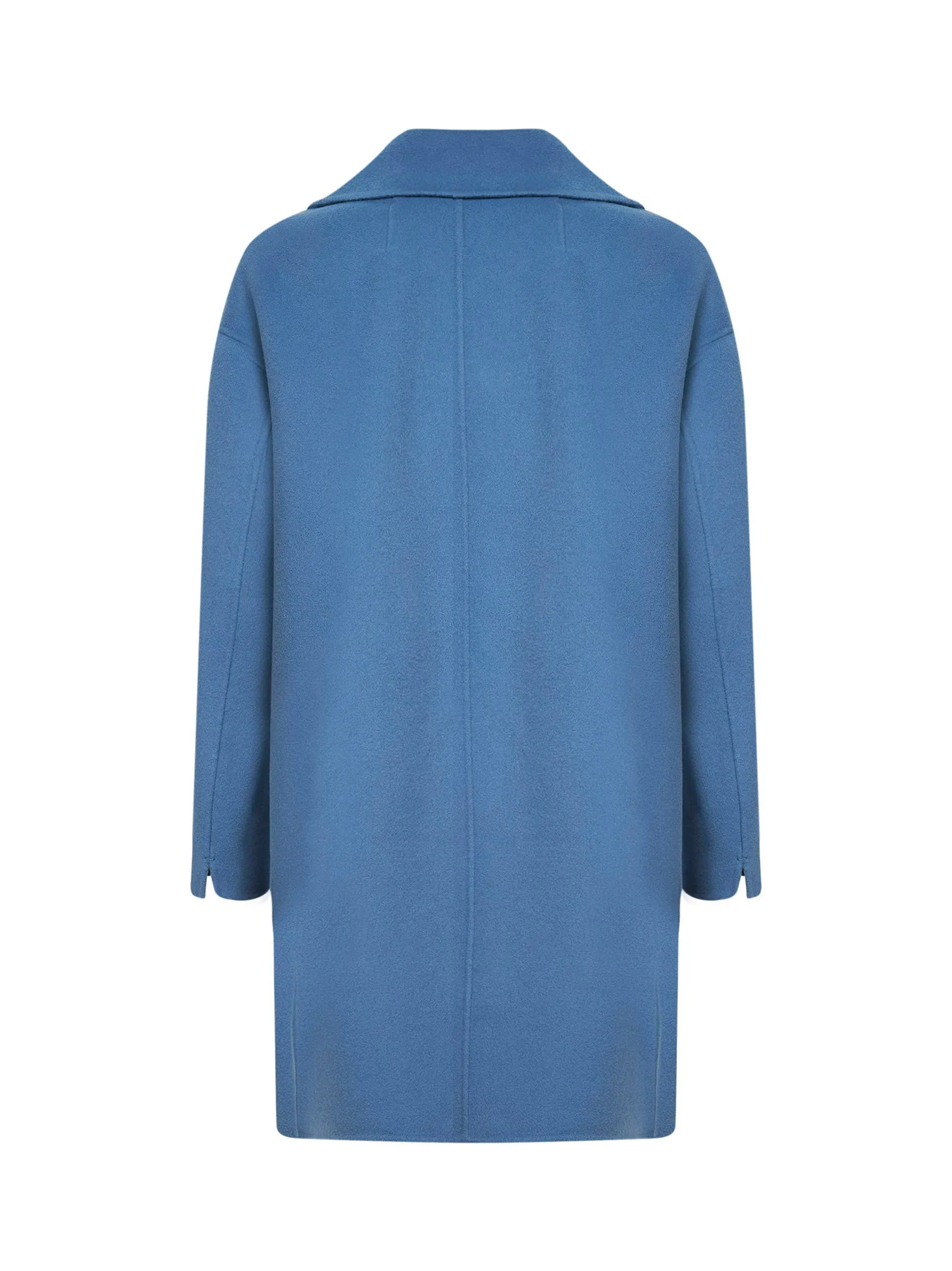 Light Blue Double-Breasted Midi Coat sold by Lord & Taylor product image thumbnail 2