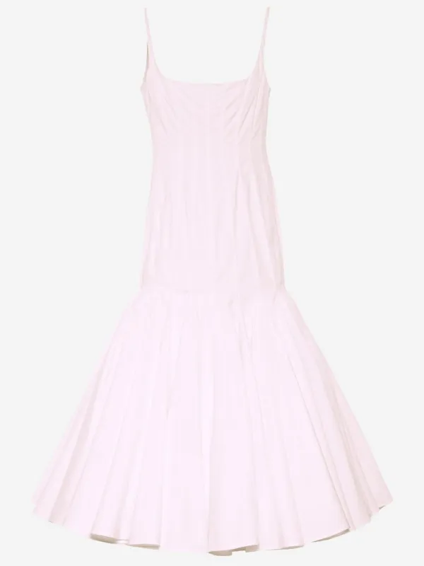 Cotton Dress Pink made by Jacquemus