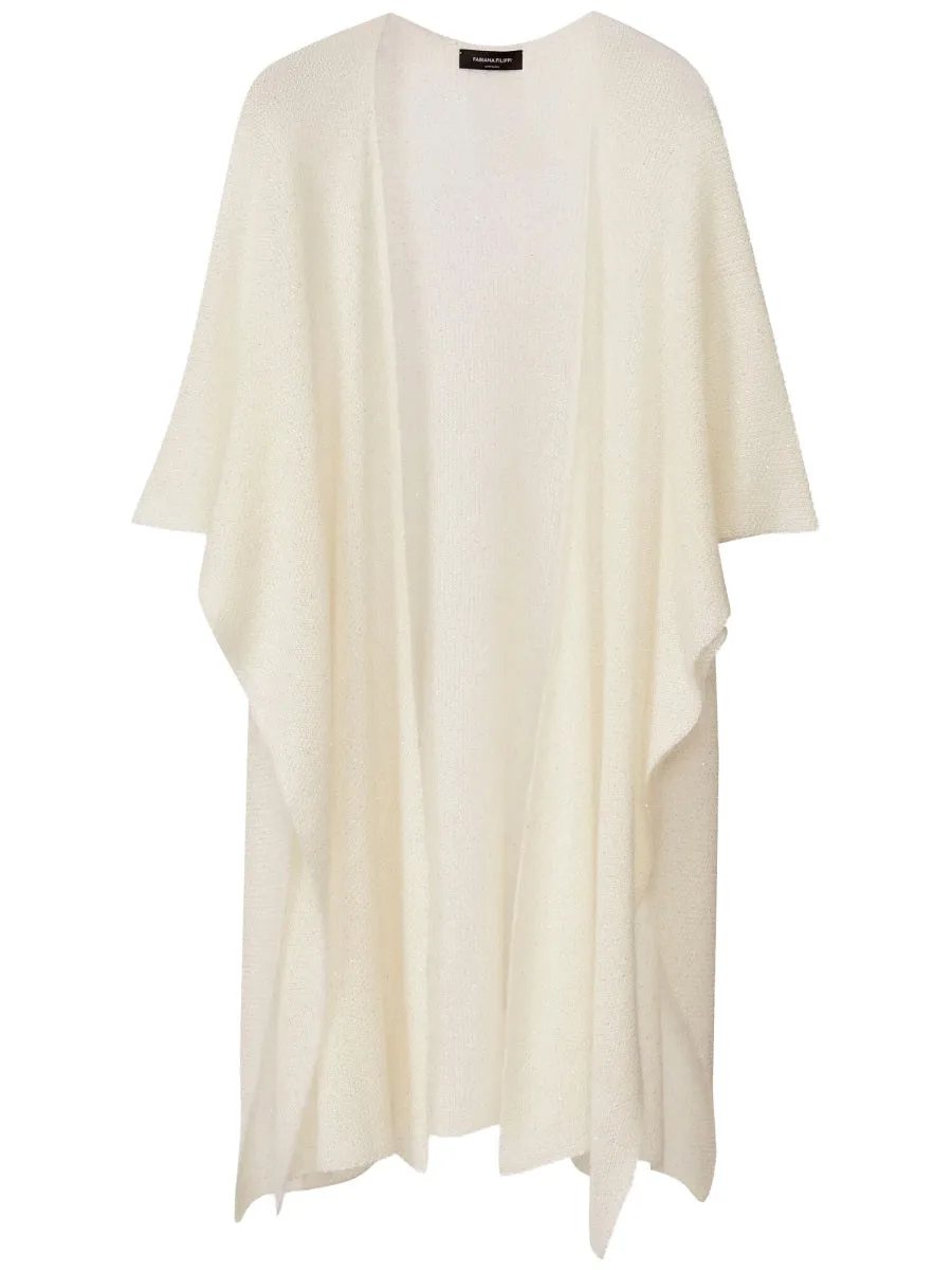 Sequined Cape in Ivory sold by Lord & Taylor product image thumbnail 2