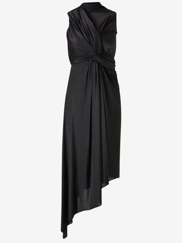 Asymmetrical Dress in Stretch Fabric made by Balenciaga