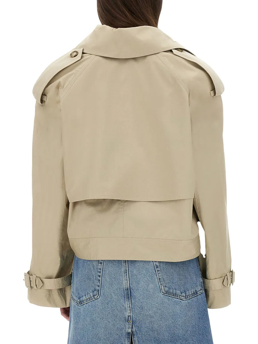 Belted Short Trench Coat sold by Lord & Taylor product image thumbnail 2