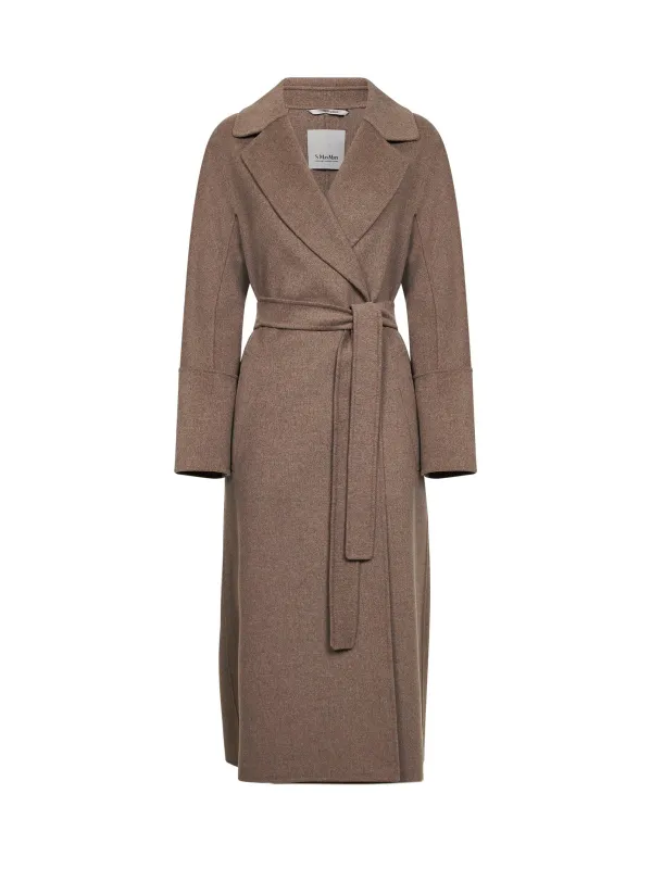 Long Wrap Coat made by MaxMara