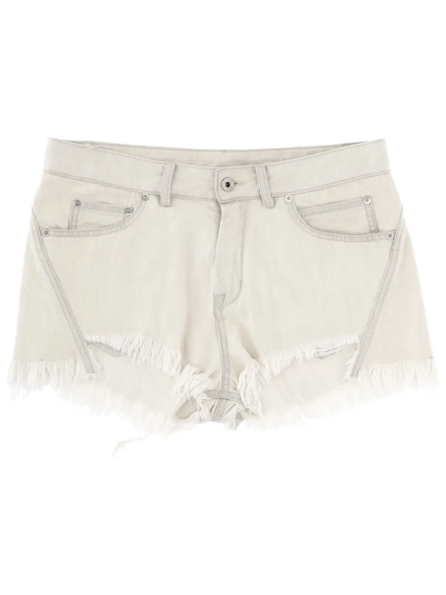 Shorts BIAS CUTOFFS Ivory sold by Lord & Taylor