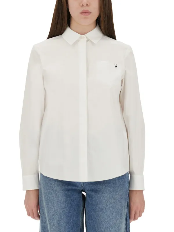 Cotton Poplin Shirt made by Tory Burch
