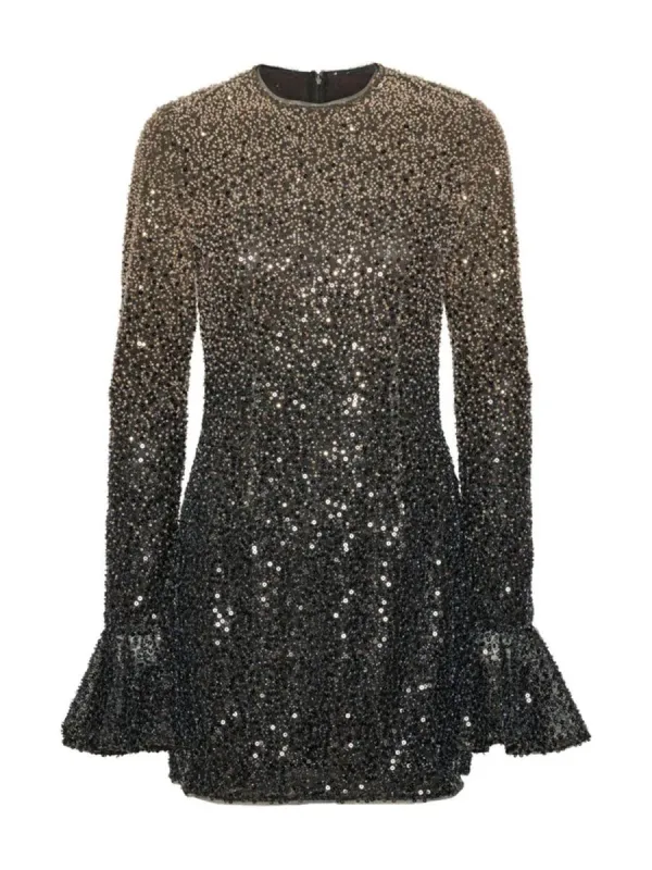 Mini Dress with Sequins made by ROTATE Birger Christensen