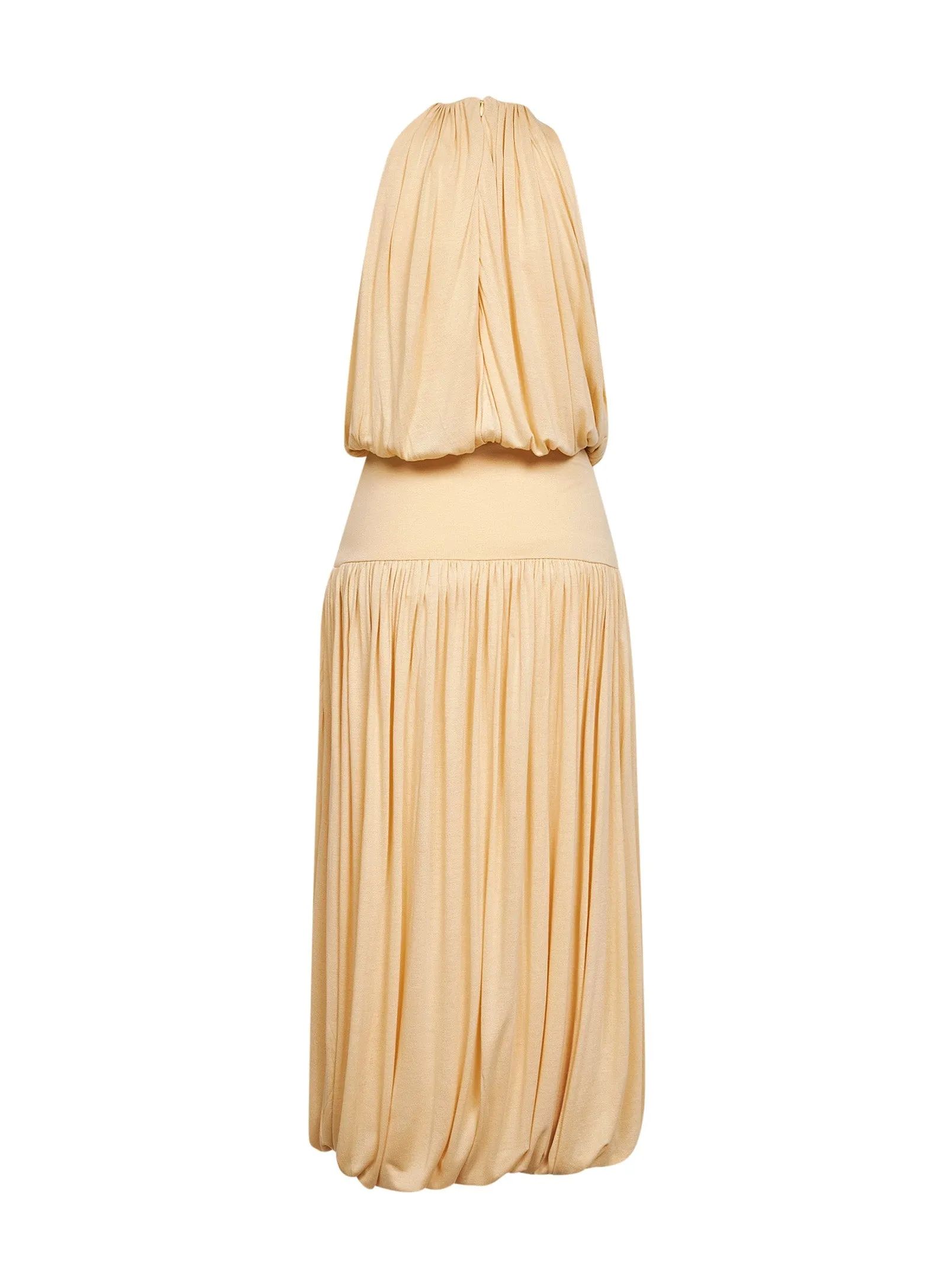 Midi Dress, Fluid Viscose — Champagne sold by Lord & Taylor product image thumbnail 2