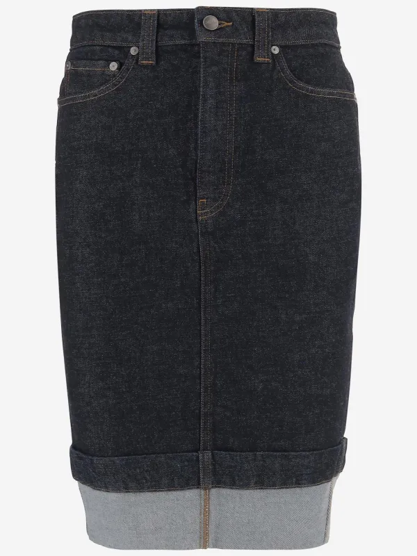 Skirt Kendra Cotton Blend made by KHAITE