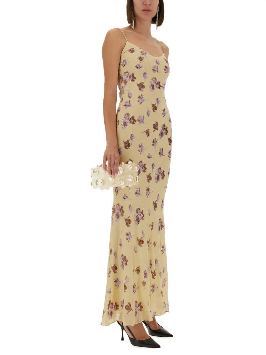 Long Floral Pattern Dress sold by Lord & Taylor product image thumbnail 4