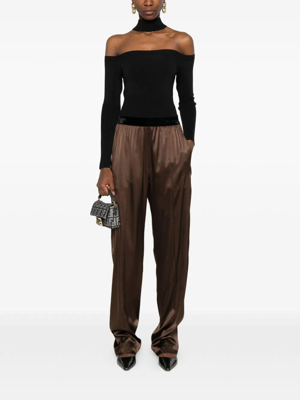 Trousers Cinnamon Silk sold by Lord & Taylor product image thumbnail 3