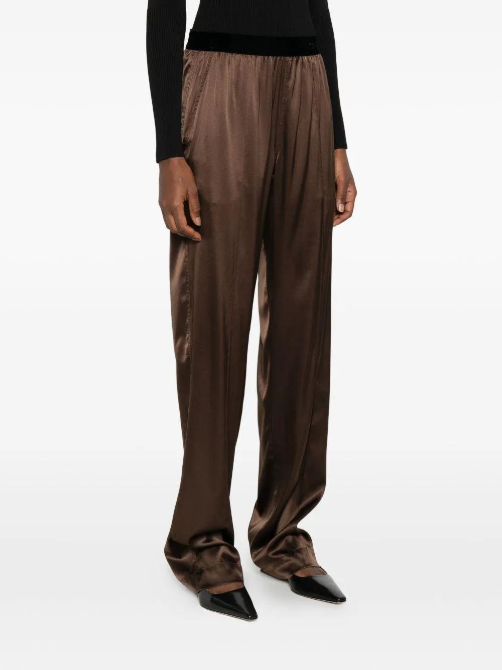 Trousers Cinnamon Silk sold by Lord & Taylor product image thumbnail 4