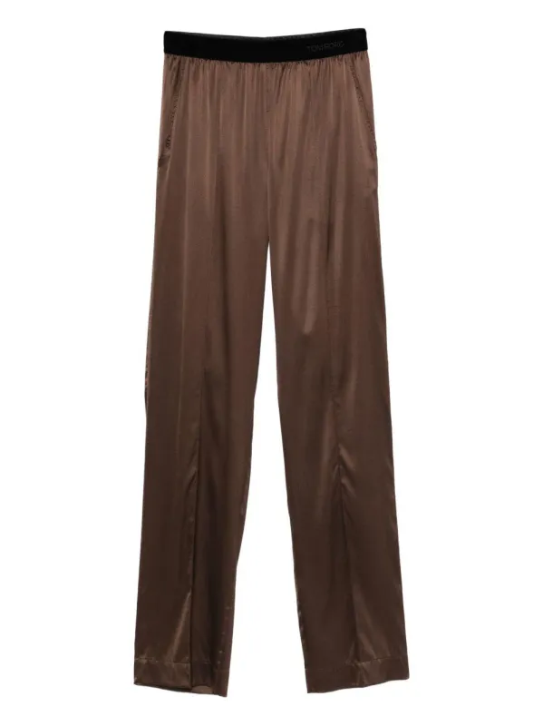 Trousers Cinnamon Silk made by Tom Ford