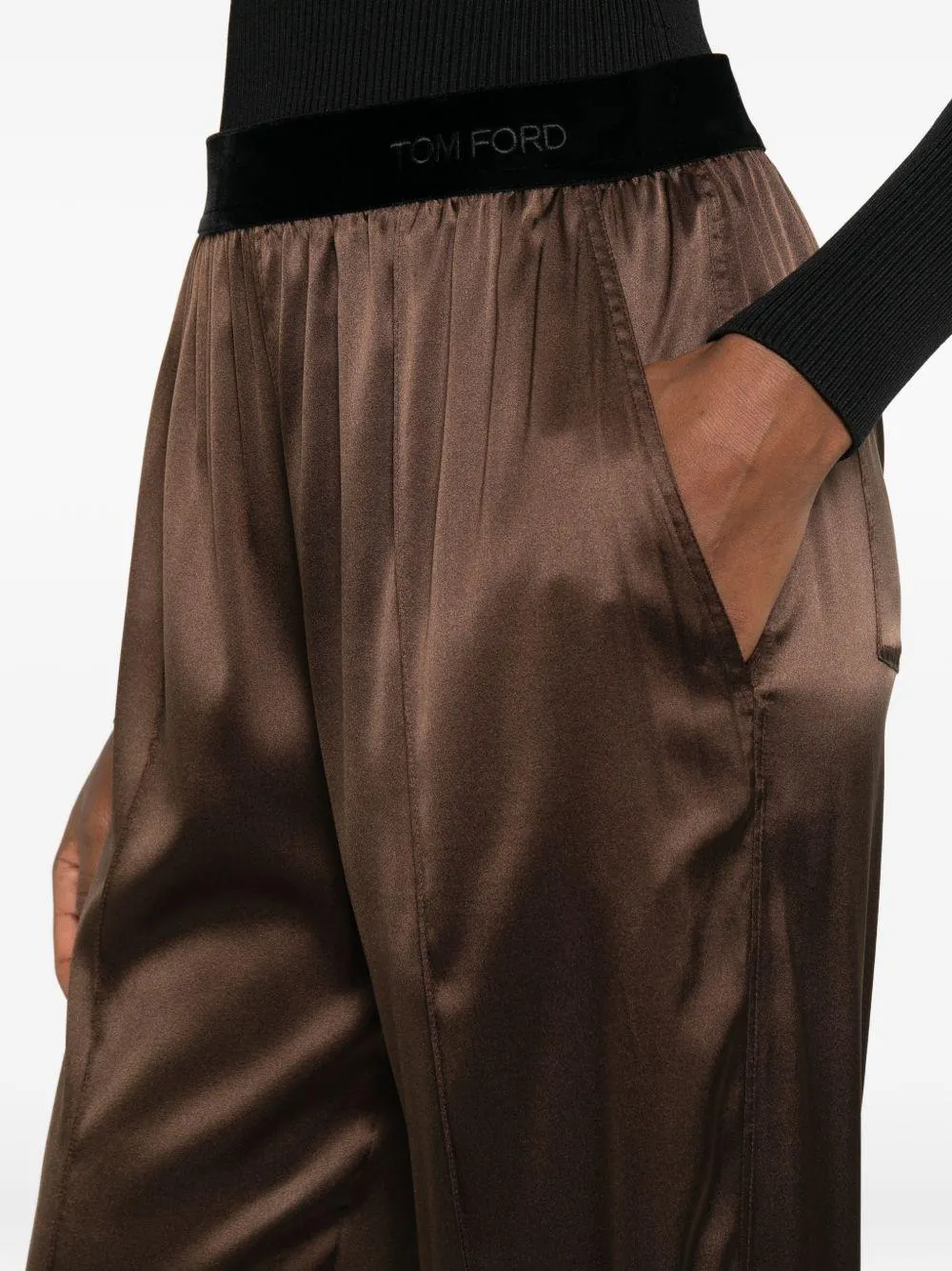 Trousers Cinnamon Silk sold by Lord & Taylor product image thumbnail 5