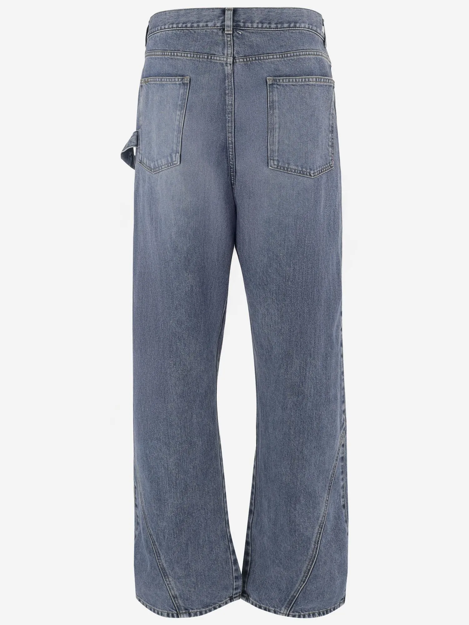 Cotton Denim Jeans with Logo sold by Lord & Taylor product image thumbnail 3