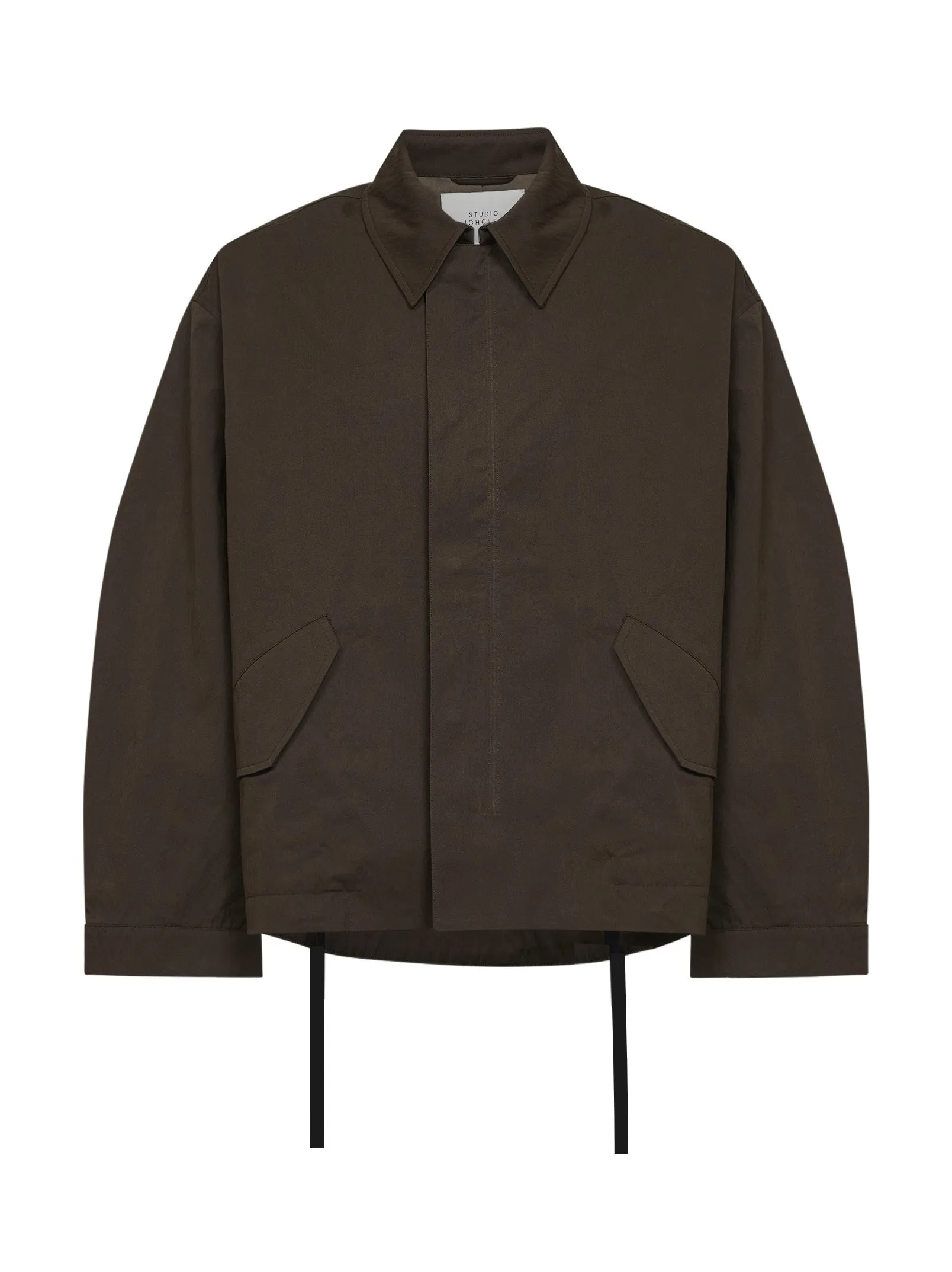 Peat Washed Weather Cloth Short Jacket sold by Lord & Taylor