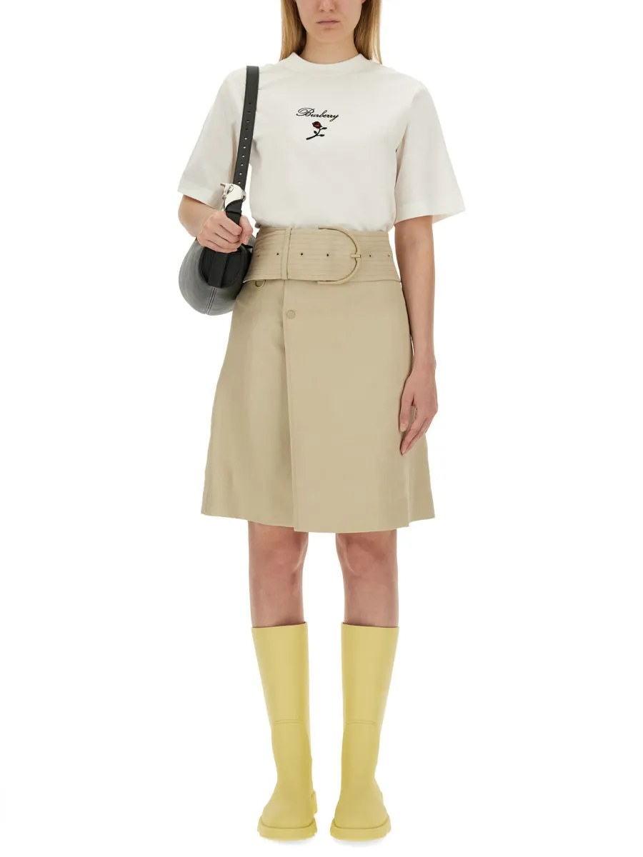 Trench Skirt in Beige sold by Lord & Taylor product image thumbnail 3