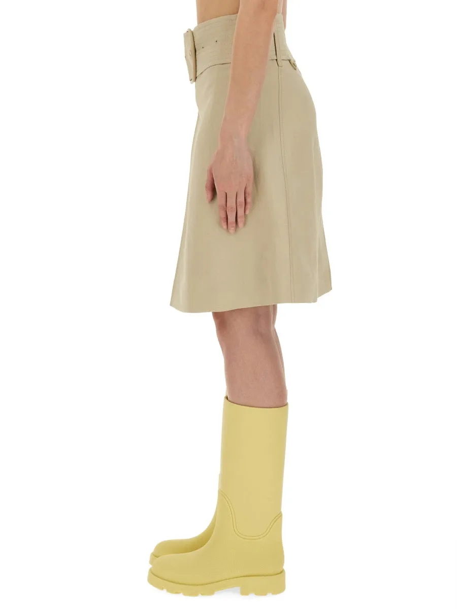 Trench Skirt in Beige sold by Lord & Taylor product image thumbnail 4