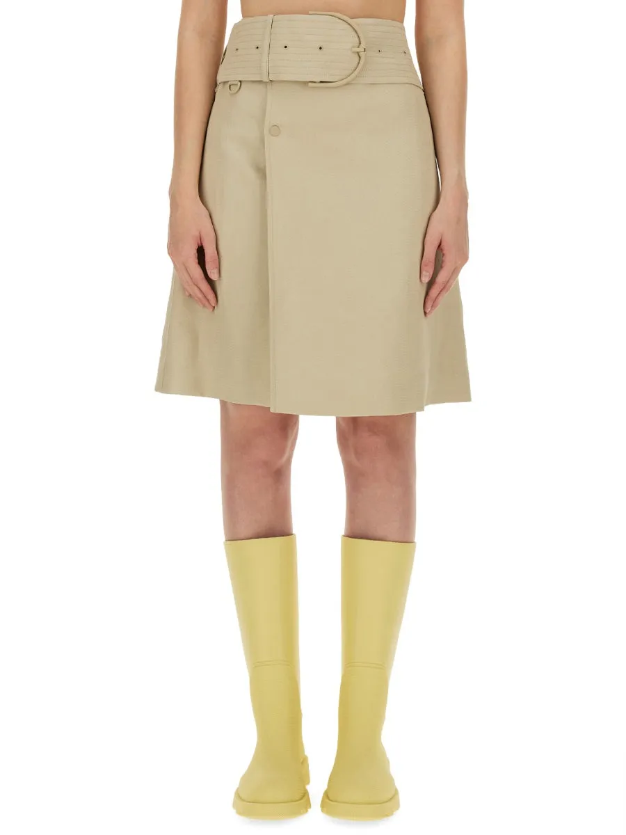 Trench Skirt in Beige sold by Lord & Taylor