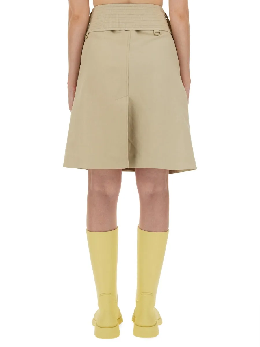 Trench Skirt in Beige sold by Lord & Taylor product image thumbnail 2