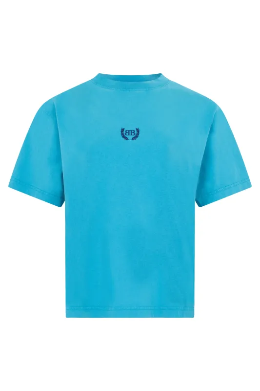 T-shirt Cotton Light Blue made by Balenciaga