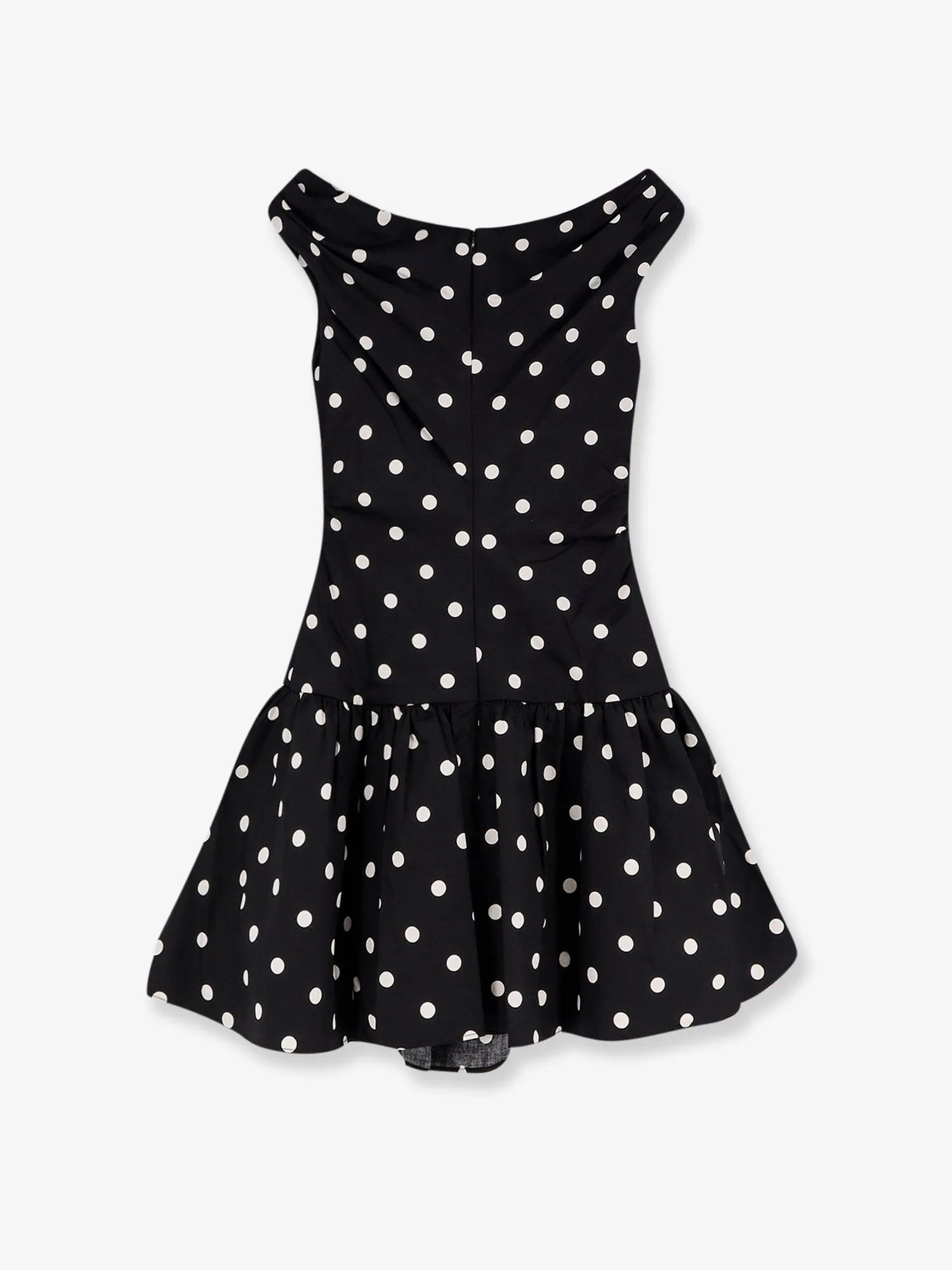 Polka-Dots Cotton Mini Dress sold by Lord & Taylor product image thumbnail 2