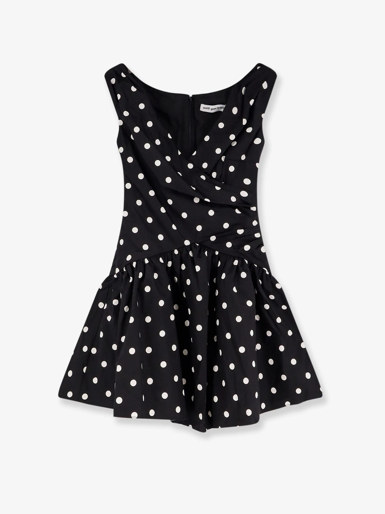 Polka-Dots Cotton Mini Dress sold by Lord & Taylor