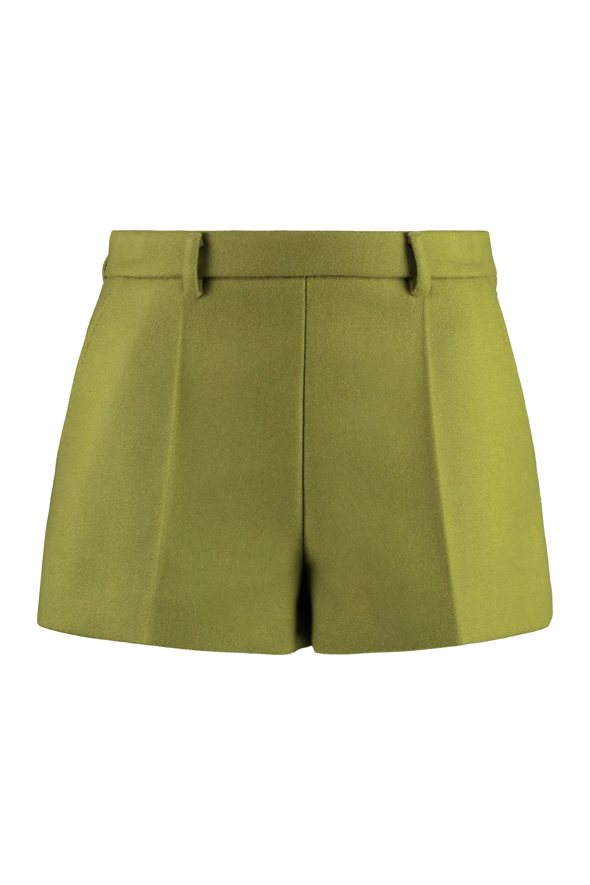 Wool Shorts in Green sold by Lord & Taylor