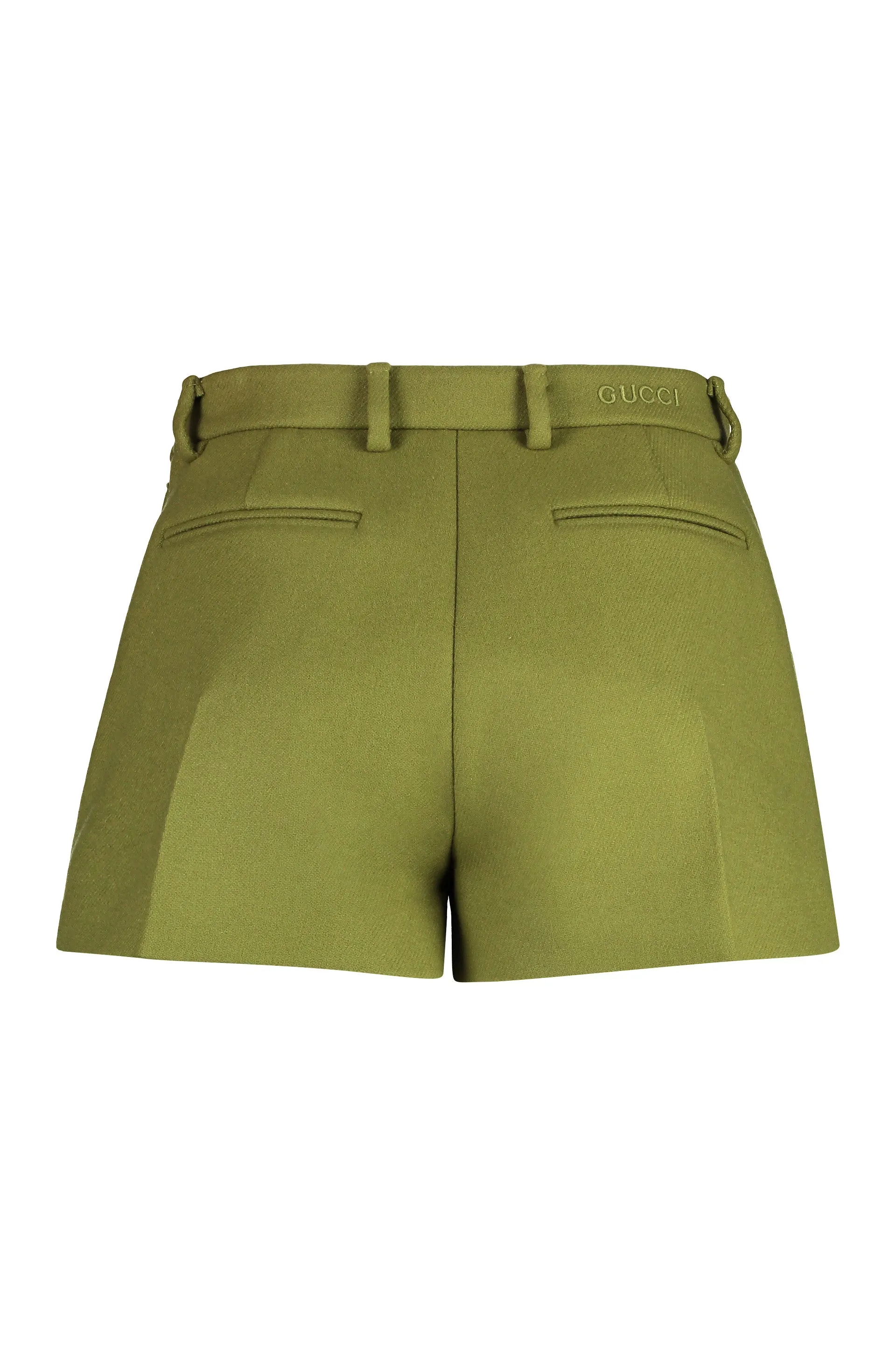 Wool Shorts in Green sold by Lord & Taylor product image thumbnail 2
