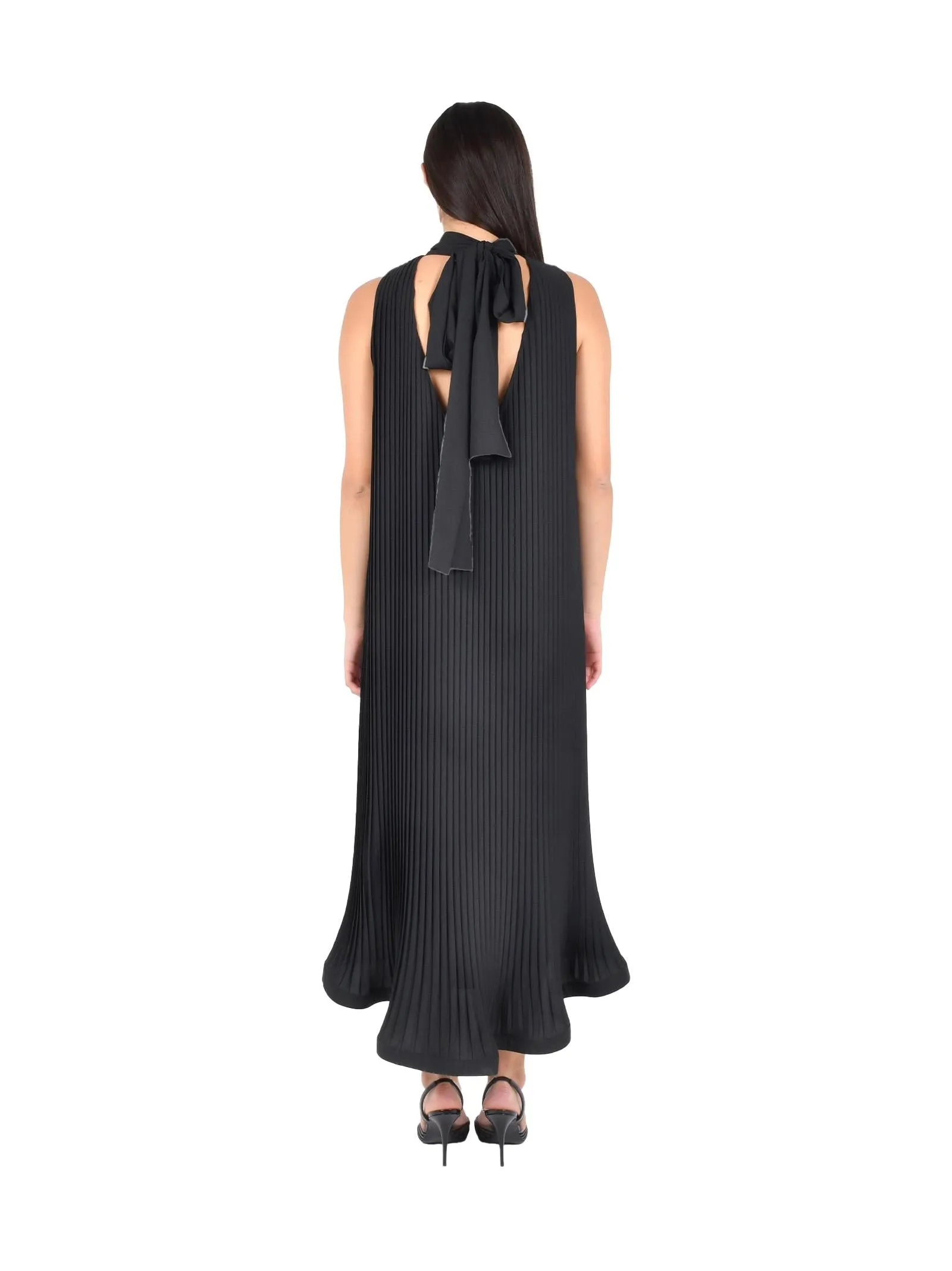Black Midi Dress with Sash Closure sold by Lord & Taylor product image thumbnail 2