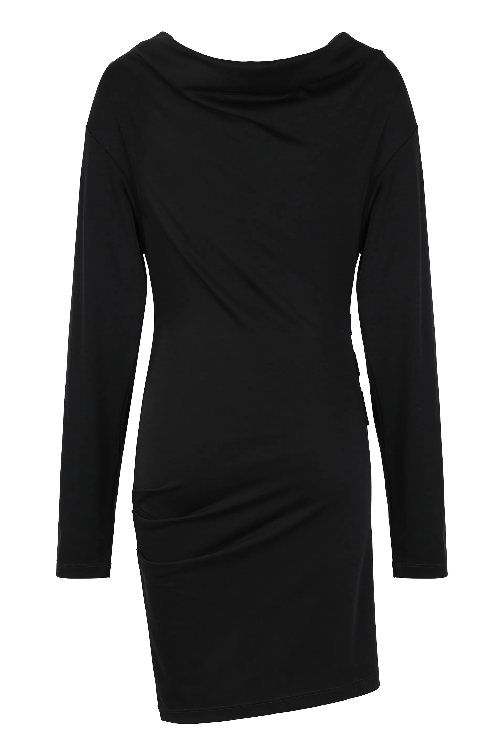 Mini Draped Dress in Black sold by Lord & Taylor product image thumbnail 2