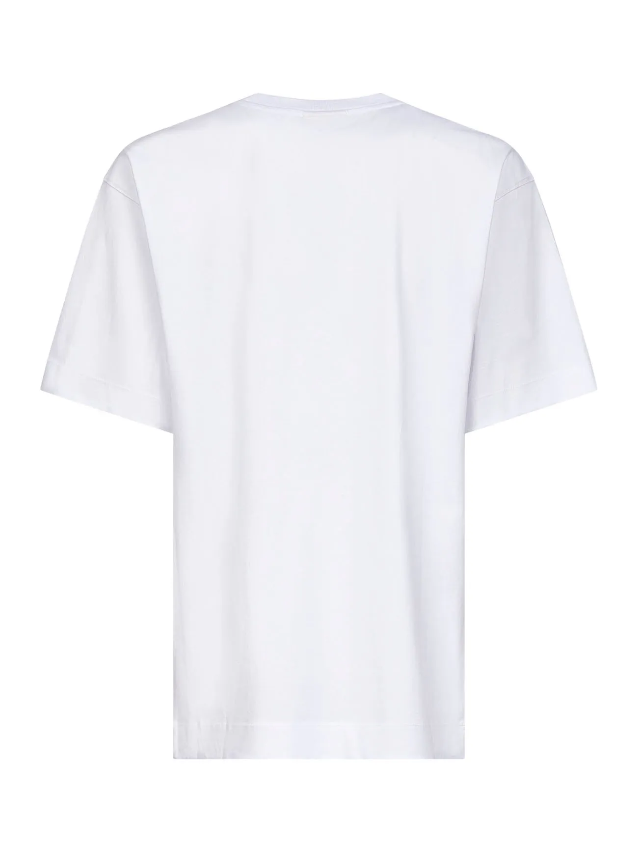 White Cotton Jersey Oversized T-Shirt sold by Lord & Taylor product image thumbnail 2