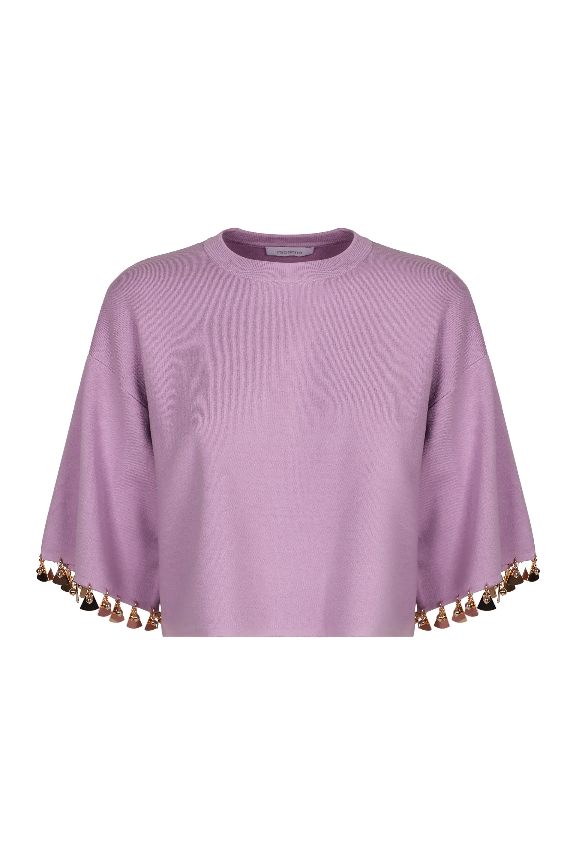 Cotton Blend Crew-Neck Sweater sold by Lord & Taylor
