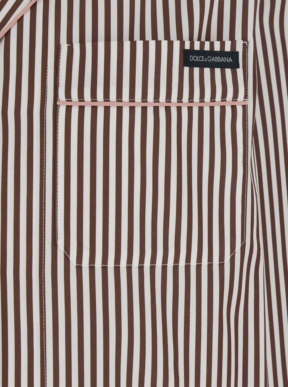 Shirt Notched Collar Brown Cotton sold by Lord & Taylor product image thumbnail 3