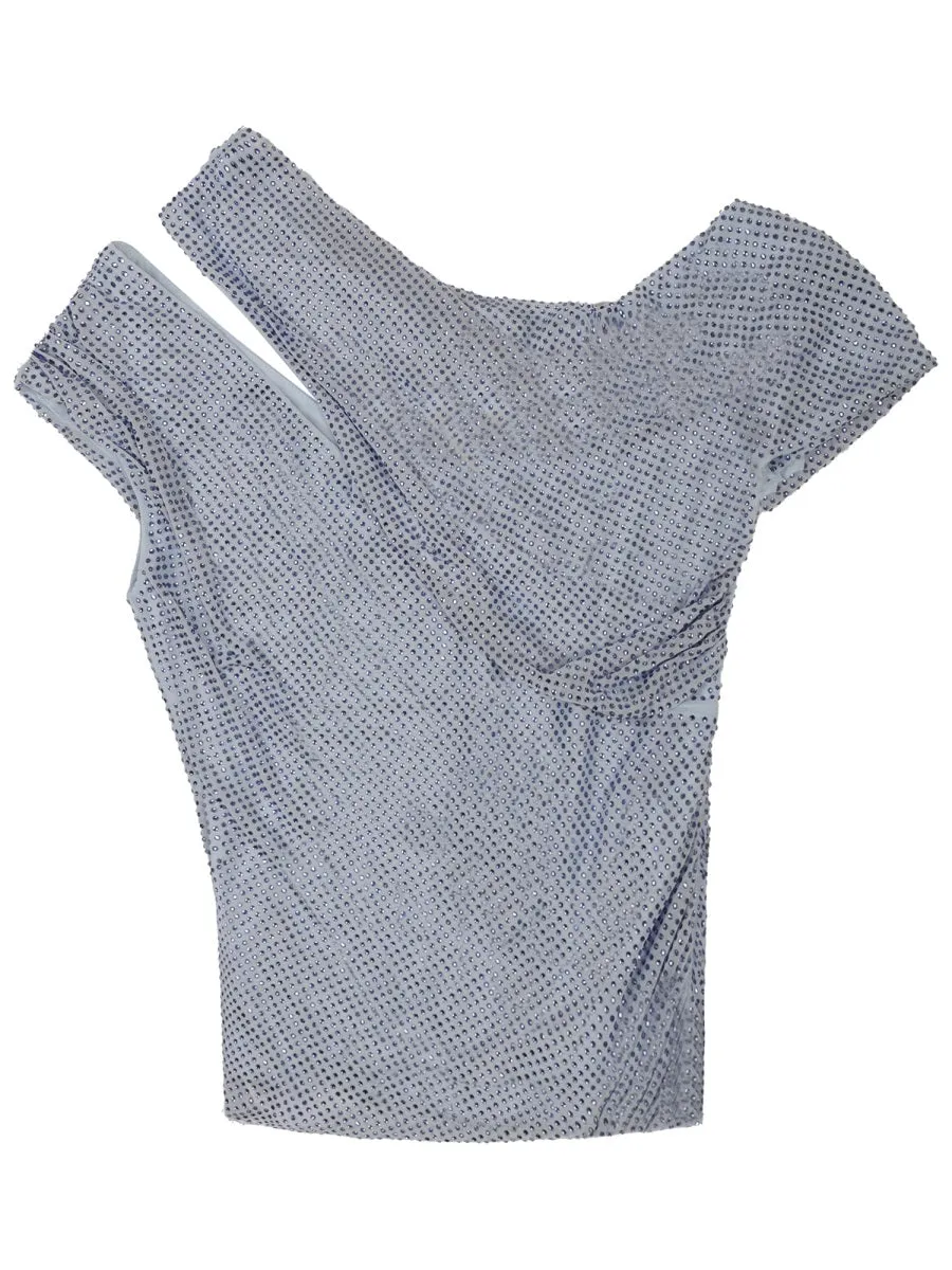 Asymmetrical Top with Rhinestones sold by Lord & Taylor