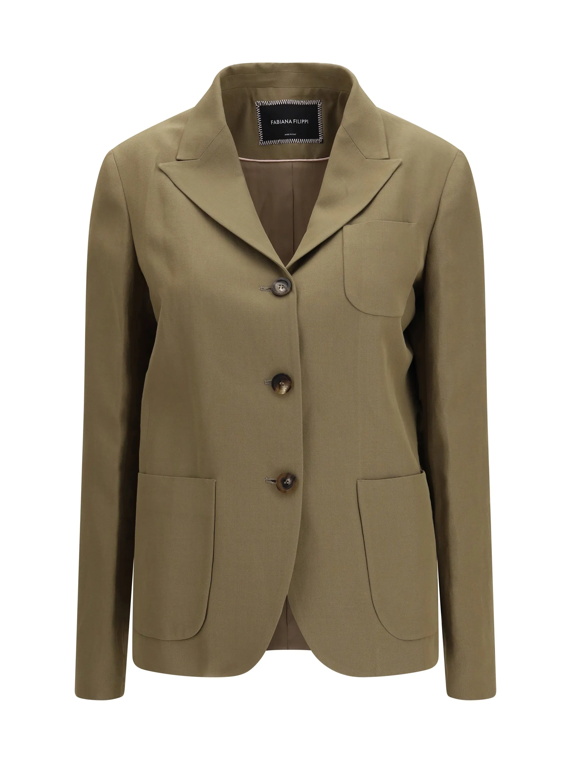Pocket Blazer Taupe sold by Lord & Taylor